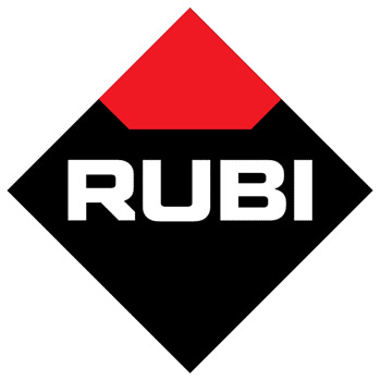 "Logo de Rubí, símbolo de confianza y durabilidad en herramientas para la construcción."